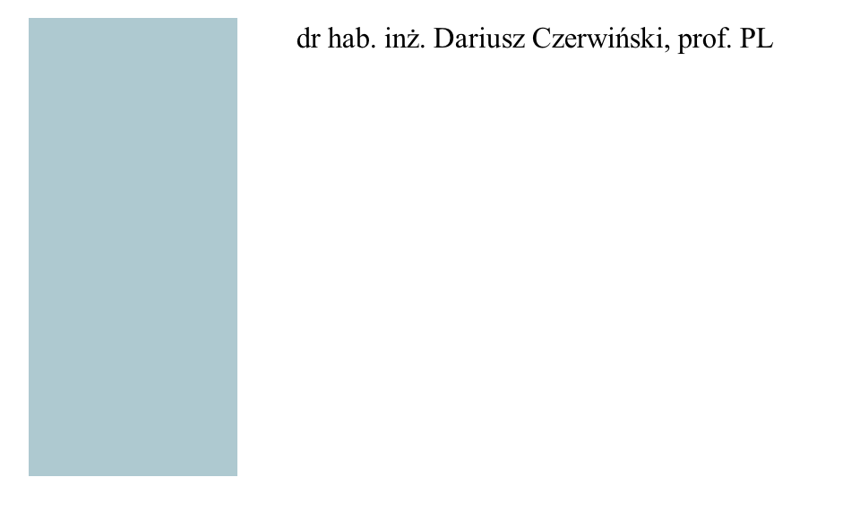 dr hab. inż. Dariusz Czerwiński, prof. PL